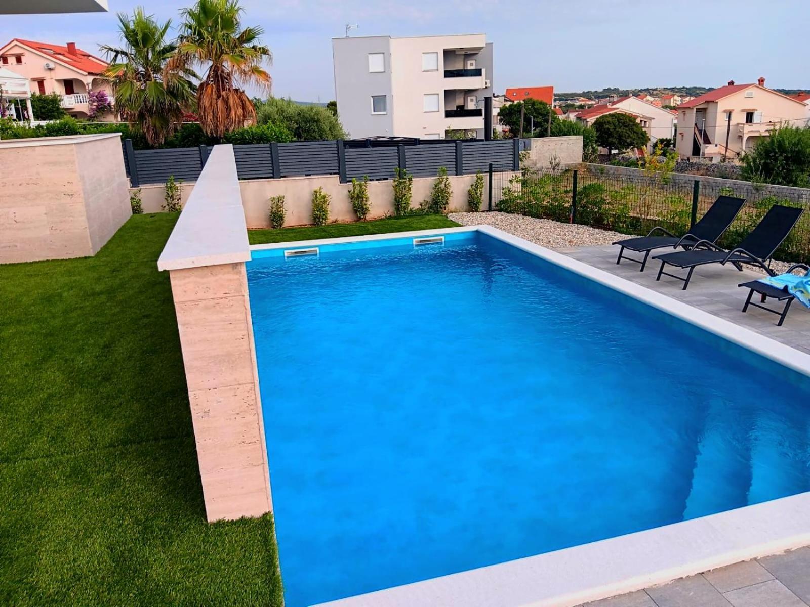 Villa Poseidon Novalja Exteriör bild